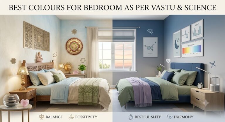 Best Colours for Bedroom as per Vastu & Science