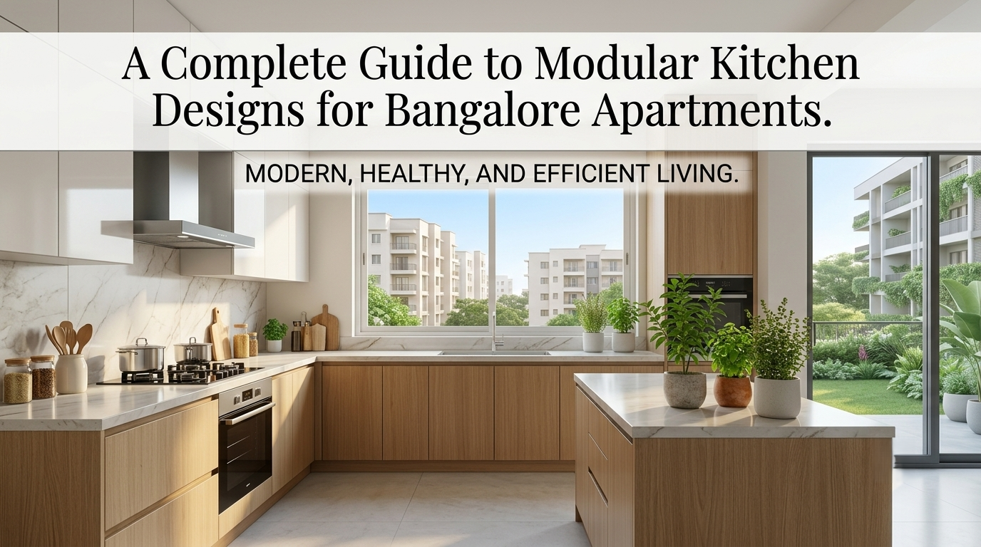 Modular Kitchen Designs for Bangalore Apartments A Complete Guide
